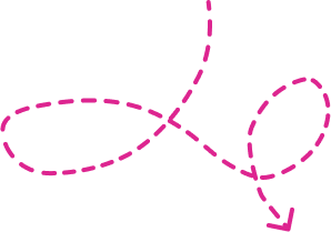 Squiggly line vector leading to next section