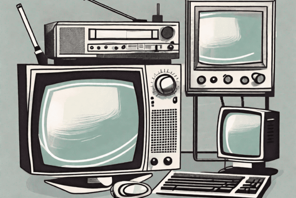 Various media devices such as a television